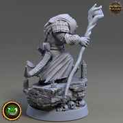 Wererat Warlock Wizard, Ratfolk, Ratman |Resin| Dungeons and Dragons 5e | 28mm,32mm,54m,75mm Scales | Pathfinder D&D | Daybreak Miniatures - Only-Games