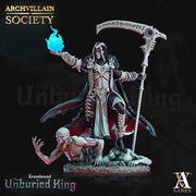 Human Female Sorcerer Warlock Cleric Necromancer |28mm,32mm,75mm Scales, 100mmTall| Dungeons and Dragons | Pathfinder | Battle Wizard - Only-Games