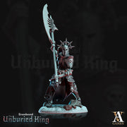 Undead Knight, Death Knight, Undead Paladin | 28mm, 32mm, 54mm ,75mm Scale | Dungeons and Dragons Miniatures | Pathfinder| Archvillain games - Only-Games