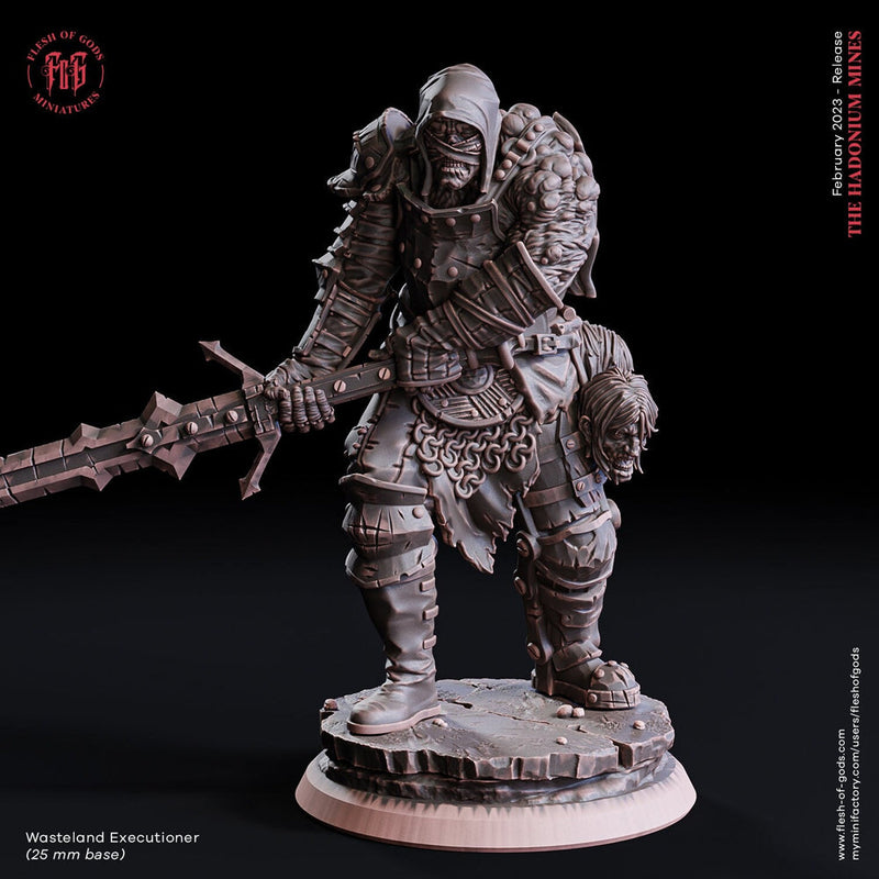 Oathbreaker Paladin, Undead Chaos Dark Knight Miniature | 28mm, 32mm, 54mm, 75mm Scales | Dungeons and Dragons | Pathfinder | Flesh of Gods - Only-Games