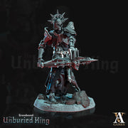 Undead Knight, Death Knight, Crossbow Paladin | 28mm, 32mm, 54mm ,75mm Scale |Dungeons and Dragons Miniatures |Pathfinder| Archvillain games - Only-Games