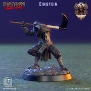 Kenku, Raven Folk Aarakocra  Fighter Ranger Paladin Cleric| 28mm, 32mm,54mm,75mm Scale Resin Miniature | Dungeons and Dragons | Clay Cyanide - Only-Games