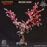 Celestial Fallen Angel Demon | 28mm, 32 mm, 54mm, 75mm Scale |  Resin Miniature | Dungeons and Dragons | Pathfinder | D&D 5e | Clay Cyanide - Only-Games