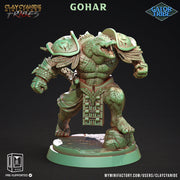 Crocodilian Brawler, Lizardfolk Lizardman mini | 28mm, 32mm, 75mm,100mm Scale Resin Miniature | Dungeons and Dragons Miniatures| Pathfinder - Only-Games