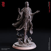 Male Human Monk, Sorcerer, Psion PC NPC | 28mm, 32mm,54mm, 75mm, 100mm Scale Resin Mini | Dungeons and Dragons| Flesh of Gods - Only-Games