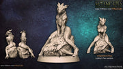 Lusty Dragonborn Draconian Maid | 28mm, 32mm, 54mm, 75mm Scale Resin Miniature | Dungeons and Dragons D&D 5e | Pathfinder | Artisan Guild - Only-Games