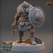 Viking Human Ranger Fighter PC NPC | 28mm, 32mm, 54mm, 75mm Scales 100mm Tall | Dungeons and Dragons | Pathfinder | Daybreak Miniatures - Only-Games
