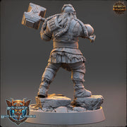 Viking Human Ranger Fighter PC NPC | 28mm, 32mm, 54mm, 75mm Scales 100mm Tall | Dungeons and Dragons | Pathfinder | Daybreak Miniatures - Only-Games