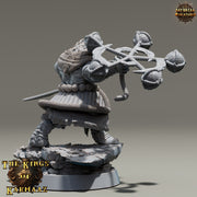 Leonin LionFolk Fighter Barbarian | 28mm, 32mm, 54mm, 75mm Scales,100mm Tall | Dungeons and Dragons D&D 5e | Pathfinder| Daybreak Miniatures - Only-Games