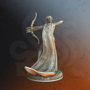 Female Elf Fighter Sharpshooter, Moon Elf,  Eladrin Miniature | 28mm,32mm,54mm,75mm,100mm Scales | Dungeons and Dragons Pathfinder |DM Stash - Only-Games