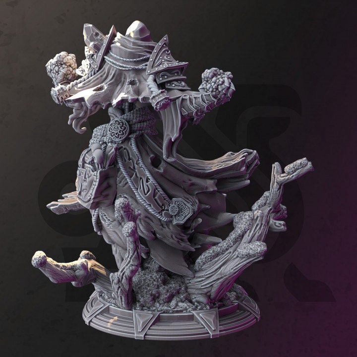 Wraith Incorporeal Undead Lich Monster Miniature | 28mm,32mm,54mm,75mm,100mm Scales | Dungeons and Dragons Pathfinder | DM Stash - Only-Games