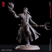 Lunar Sorcerer, Wizard, Warlock | 28mm, 32mm,54mm,75mm,100mm Scales | Player Character Mini Minis -D&D 5e Pathfinder Figurine |Flesh of Gods - Only-Games