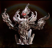 Greater Fire Elementa| Dungeons and Dragons Miniature  Available: 28mm, 32mm 75mm Scale |- Minis - D&D 5e Desert | Mini Monster Mayhem - Only-Games
