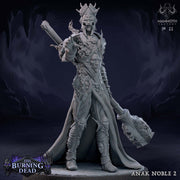 Undead Lich, Death knight, Mummy Lord  Unpainted | 28mm,32mm,54mm,75mm,100mm Scale | Resin Dungeons and Dragons D&D 5e  | Pathfinder | - Only-Games
