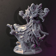 Wraith Incorporeal Undead Lich Monster Miniature | 28mm,32mm,54mm,75mm,100mm Scales | Dungeons and Dragons Pathfinder | DM Stash - Only-Games