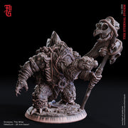 Tortle Druid Cleric Monk PC NPC | 28mm, 32mm,54mm,75mm Scales | Player Character Mini  -D&D 5e Pathfinder Figurine |Flesh of Gods - Only-Games