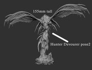 Winged Insectoid Hunter Devourer | Sizes 40mm, 50mm, 60mm Base Size | Dungeons and Dragons | Pathfinder |Figurine Mini | Mini Monster Mayhem - Only-Games