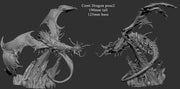 Insectoid Centipede Dragon Sci-Fi miniature | 190mm High, 125mm Base or 90mm Base size | Custom sizes available | Dungeons and Dragons 5e - Only-Games