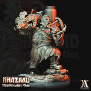 Dwarf Artillerist Artificer Resin Miniatures | Dungeons and Dragons | 28mm, 32mm, 75mm | Pathfinder | Figure for Painting - Only-Games