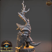Crocodilian Cleric, Paladin, Lizardfolk Lizardman | 28mm, 32mm, 75mm,100mm Scale Resin Miniature | Dungeons and Dragons 5e| Pathfinder - Only-Games