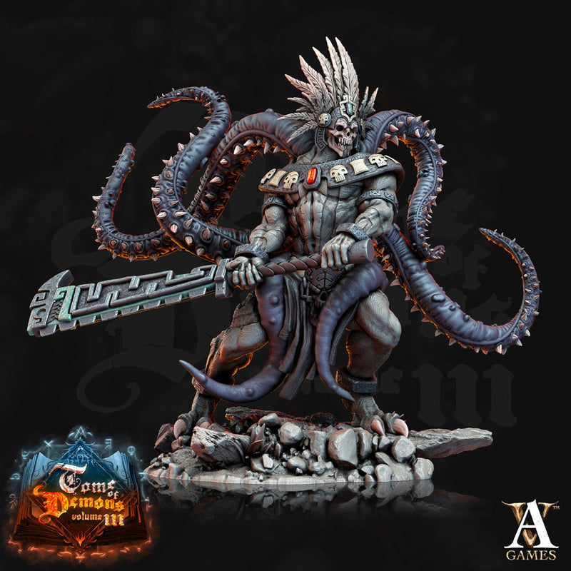 Greater Devil, Demon Resin Miniature | 28mm,32mm Scales (40mm, 50mm, 65mm, 75mm BASE Sizes) |  D&D 5e Nine Hells | Dungeons and Dragons | - Only-Games