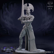Undead Lich, Death knight, Mummy Lord  Unpainted | 28mm,32mm,54mm,75mm,100mm Scale | Resin Dungeons and Dragons D&D 5e  | Pathfinder | - Only-Games