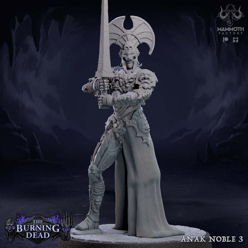 Undead Lich, Death knight, Mummy Lord  Unpainted | 28mm,32mm,54mm,75mm,100mm Scale | Resin Dungeons and Dragons D&D 5e  | Pathfinder | - Only-Games