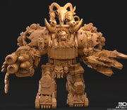 Mech Armored Orc Sci-Fi Spelljammer | 28mm, 32mm, 50mm,75mm,100mm | Dungeons and Dragons | Pathfinder | 3DArtGuy - Only-Games
