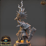 Crocodilian Cleric, Paladin, Lizardfolk Lizardman | 28mm, 32mm, 75mm,100mm Scale Resin Miniature | Dungeons and Dragons 5e| Pathfinder - Only-Games