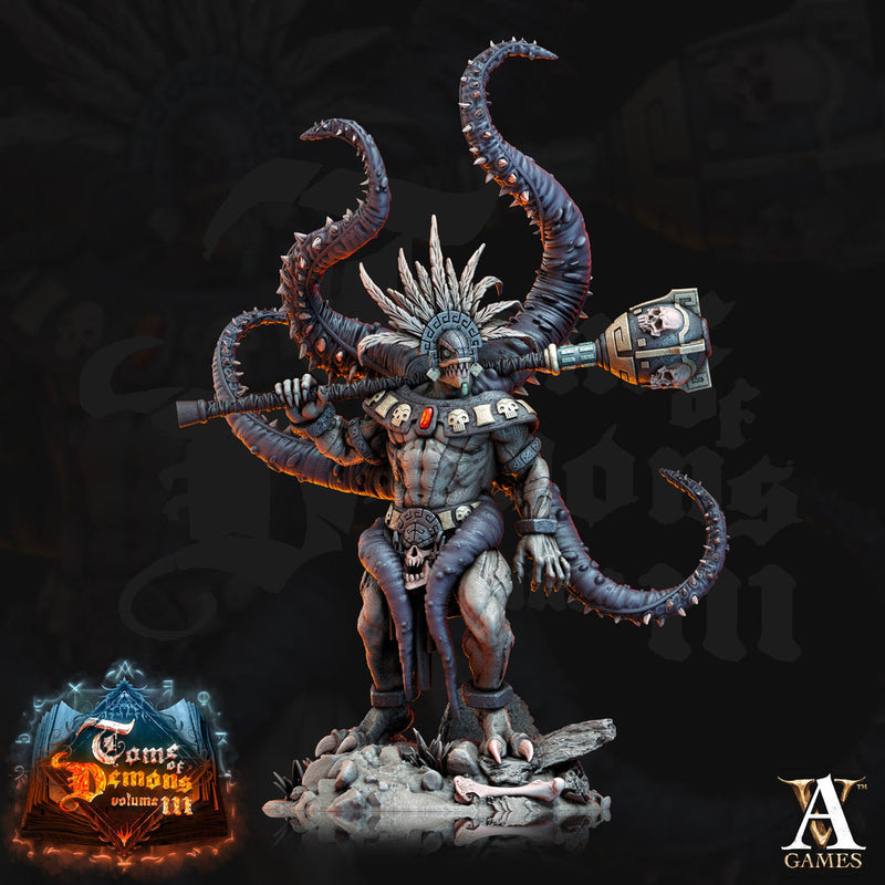 Greater Devil, Demon Resin Miniature | 28mm,32mm Scales (40mm, 50mm, 65mm, 75mm BASE Sizes) |  D&D 5e Nine Hells | Dungeons and Dragons | - Only-Games