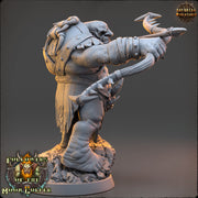 Ogre, Hill Giant with Bow 28mm & 32mm Scale | Large Dungeons and Dragons Monster | Pathfinder Oger | Daybreak Miniatures | Tabletop RPG | - Only-Games