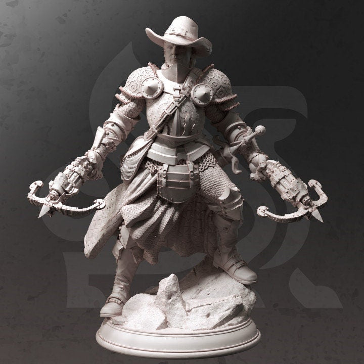Inquisitor, Eldritch Knight Witch Hunter, Monster Slayer D&D 5e | 28mm,32mm,54mm,75mm,100mm Scales |Dungeons and Dragons Pathfinder DM Stash - Only-Games