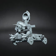 Large Functional Catapult (2 versions) miniature Prop | 28mm, 32mm Scales| Dungeons and Dragons 5e Miniatures | Pathfinder | Figurine DnD | - Only-Games
