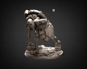 Hill Giant, Oger | 28mm & 32mm Scale | 90mm Tall (32mm scale)| Dungeons and Dragons | Pathfinder Oger | Daybreak Miniatures | Tabletop RPG | - Only-Games