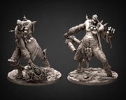 Hill Giant, Oger | 28mm & 32mm Scale | 90mm Tall (32mm scale)| Dungeons and Dragons | Pathfinder Oger | Daybreak Miniatures | Tabletop RPG | - Only-Games