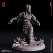 Undead Drowned Maiden, Ghost, Banshee, Specter | 28mm, 32mm,54mm, 75mm Scale Resin Miniature | Flesh of Gods | Dungeons and Dragons | - Only-Games