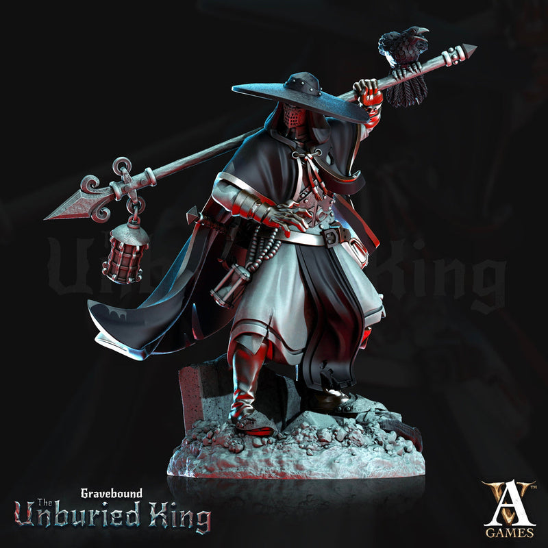 Human Fighter Polearm Master Eldritch Knight Witch Hunter|  Monster Slayer Ranger, Hexblade | 28mm,32mm,75mm Scale | Figurine mini - D&D 5e - Only-Games