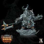 Raging Ogre,  Resin Miniature | 28mm,32mm Scales (40mm, 50mm, 60mm, 75mm BASE Sizes) |  D&D 5e Against Giants | Dungeons and Dragons | - Only-Games