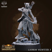 Female Leonin LionFolk Tabaxi Fighter Ranger Unpainted | 28mm,32mm,54mm,75mm,100mm Scale | Resin Dungeons and Dragons D&D 5e  | Pathfinder | - Only-Games
