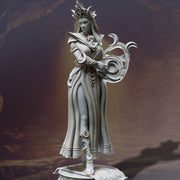 Female Elf Bard, Half-Elf, Eladrin Unpainted Miniature | 28mm, 32mm,54mm,75mm, 100mm Scales | Dungeons and Dragons 5E | DM Stash - Only-Games
