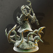 Male Elf Druid Circle of Land with Staff Miniature | 5 Sizes /Scales | Dungeons and Dragons - Only-Games