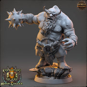 Ogre, Hill Giant Hand Morningstar 28mm & 32mm Scale | Dungeons and Dragons Monster | Pathfinder Oger | Daybreak Miniatures | Tabletop RPG | - Only-Games
