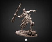 Stone Giant, Oger | 28mm, 32mm Scale | 95mm Tall (32mm scale)| Dungeons & Dragons | Pathfinder Oger | Daybreak Miniatures | Tabletop RPG | - Only-Games
