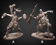 Stone Giant, Oger | 28mm, 32mm Scale | 95mm Tall (32mm scale)| Dungeons & Dragons | Pathfinder Oger | Daybreak Miniatures | Tabletop RPG | - Only-Games