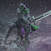 Female High Elf Paladin Fighter Spell blade, Moon Elf,  Eladrin Miniature | 28mm, 32mm,54mm,75mm, 100mm Scales | Dungeons and Dragons  5E - Only-Games