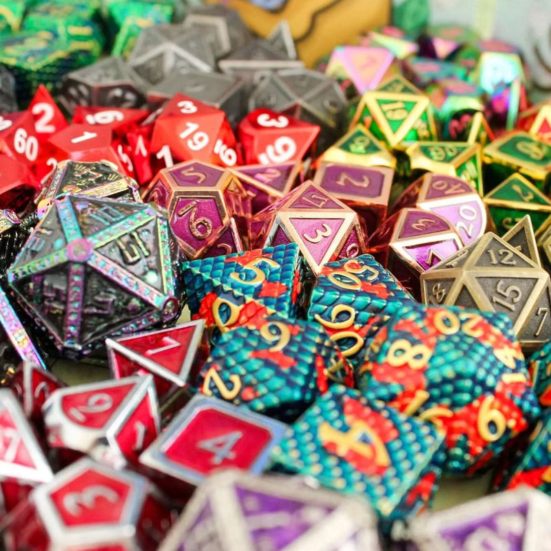 Mystery Metal Dice - Only-Games