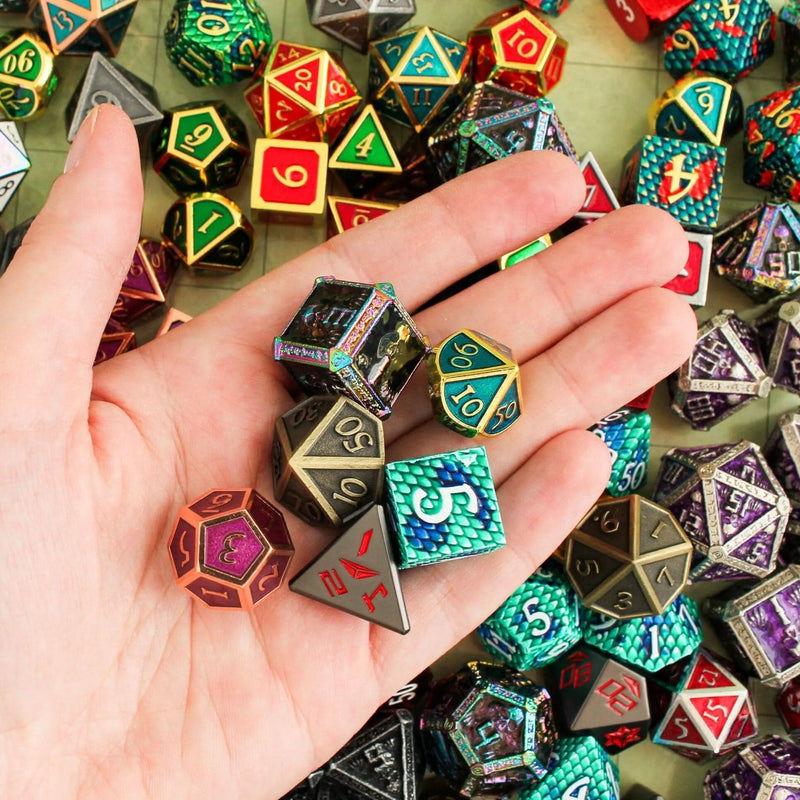 Mystery Metal Dice - Only-Games