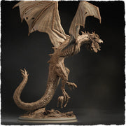Gargantuan Cockatrice Dragon Miniature | Available in 28mm & 32mm Sizes 215mm High | Dragon Statue | Figurine | Dungeons and Dragons 5e - Only-Games