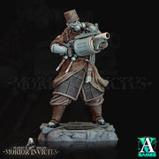 Sci-Fi Miniature Light Infantry Army Veterans |  28mm,32mm, 54mm, 75mm Scales | Resin Mini | Morior Shocktrooper TPG | Archvillain Games - Only-Games