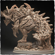 Behemoth, Tarrasque (5 sizes) D&D Miniature | 292mmmm Long, 104mm Height | Resin Statue | Figurine - Only-Games